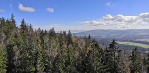 panorama skały puchacza